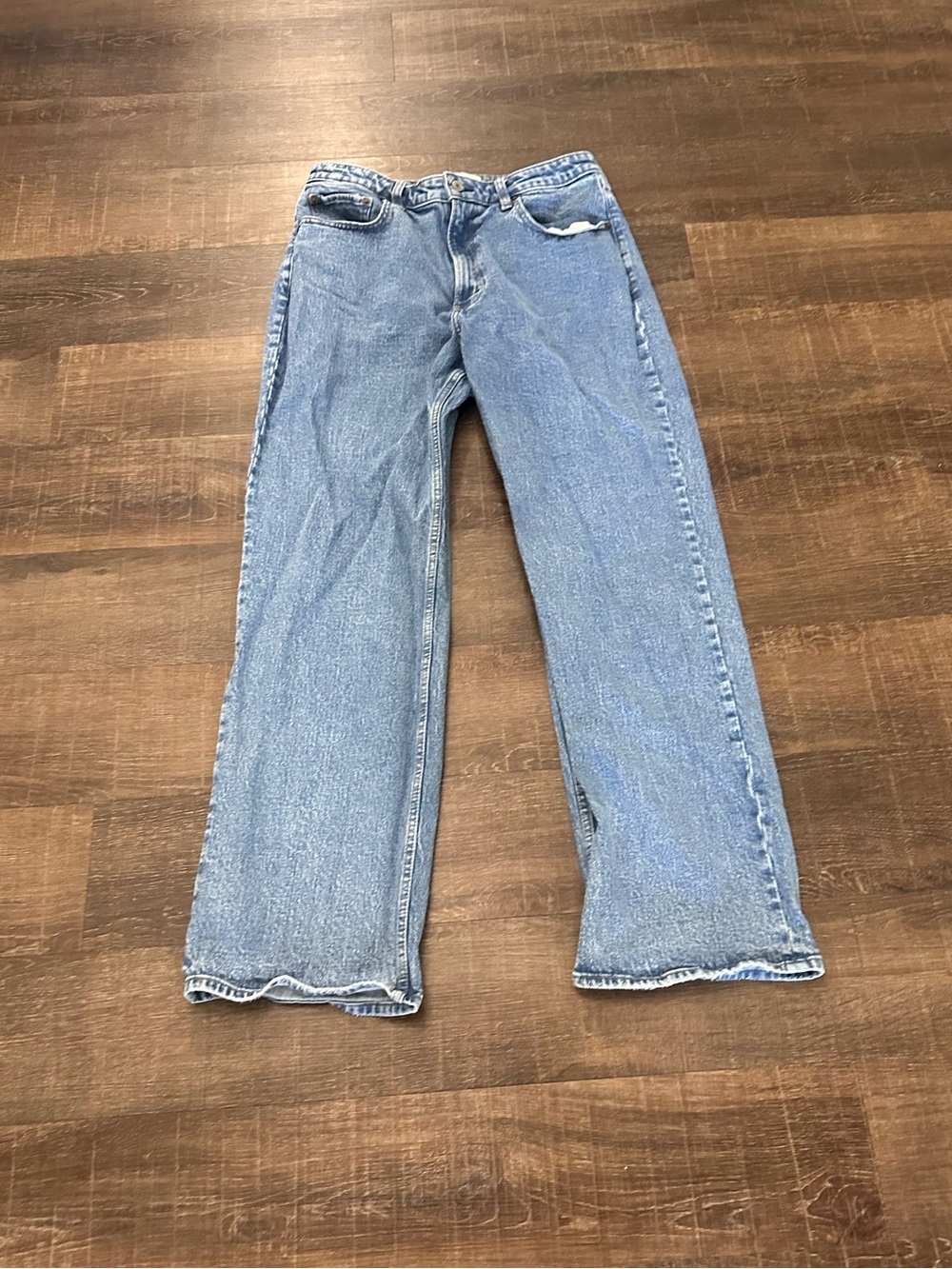 Abercrombie & Fitch The 90’s Straight Ultra High Rise Curve Love Jeans Size 12